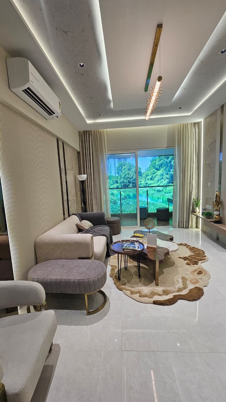 Elegant contemporary living space